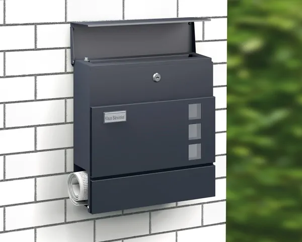 BK 380M Briefkasten mit Softclose Dämpfer – Bild 2