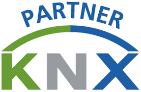 Zertifizierter KNX Partner Logo für Gebäudeautomation in Berlin